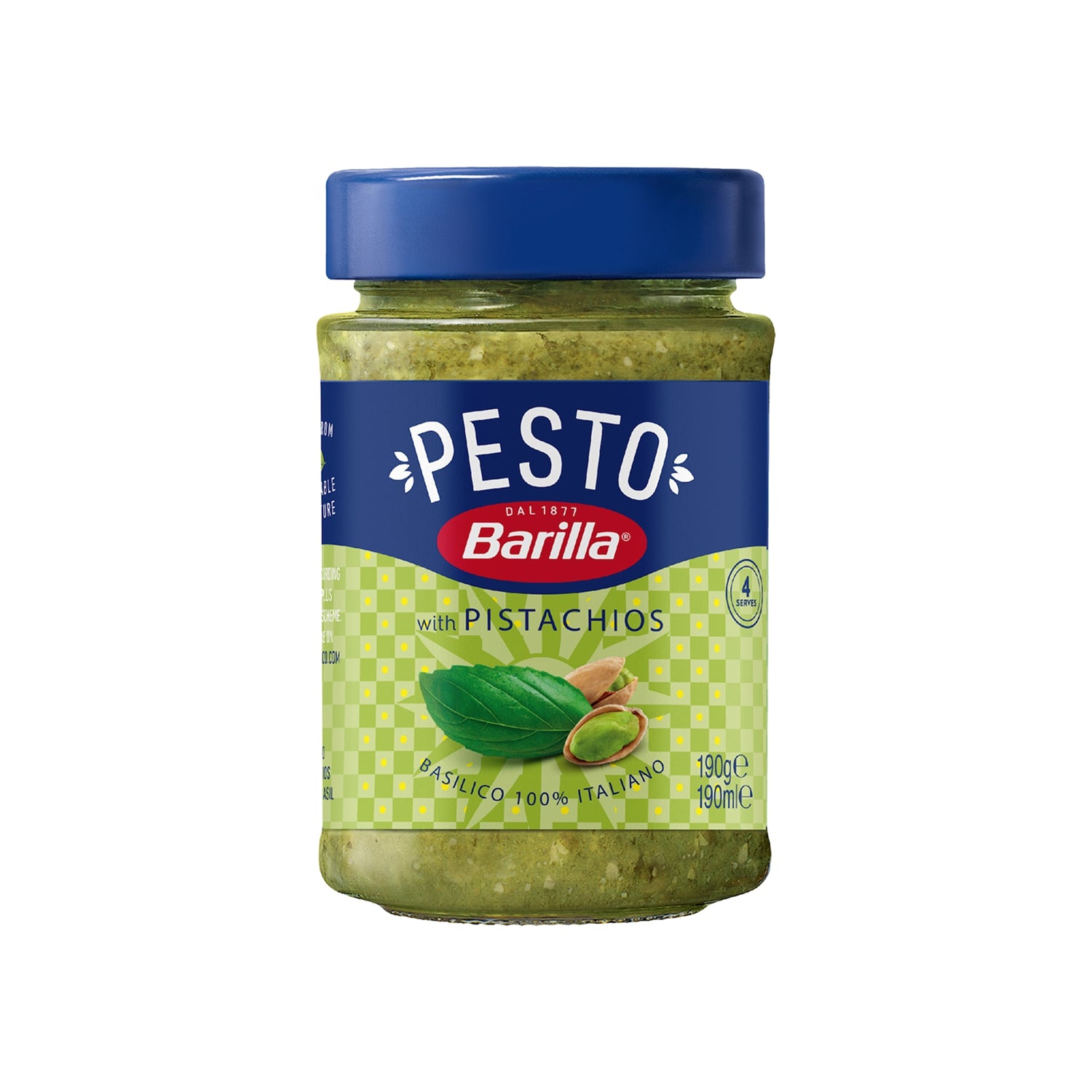 Barilla Pesto bazsalikom-pisztáciás 190g