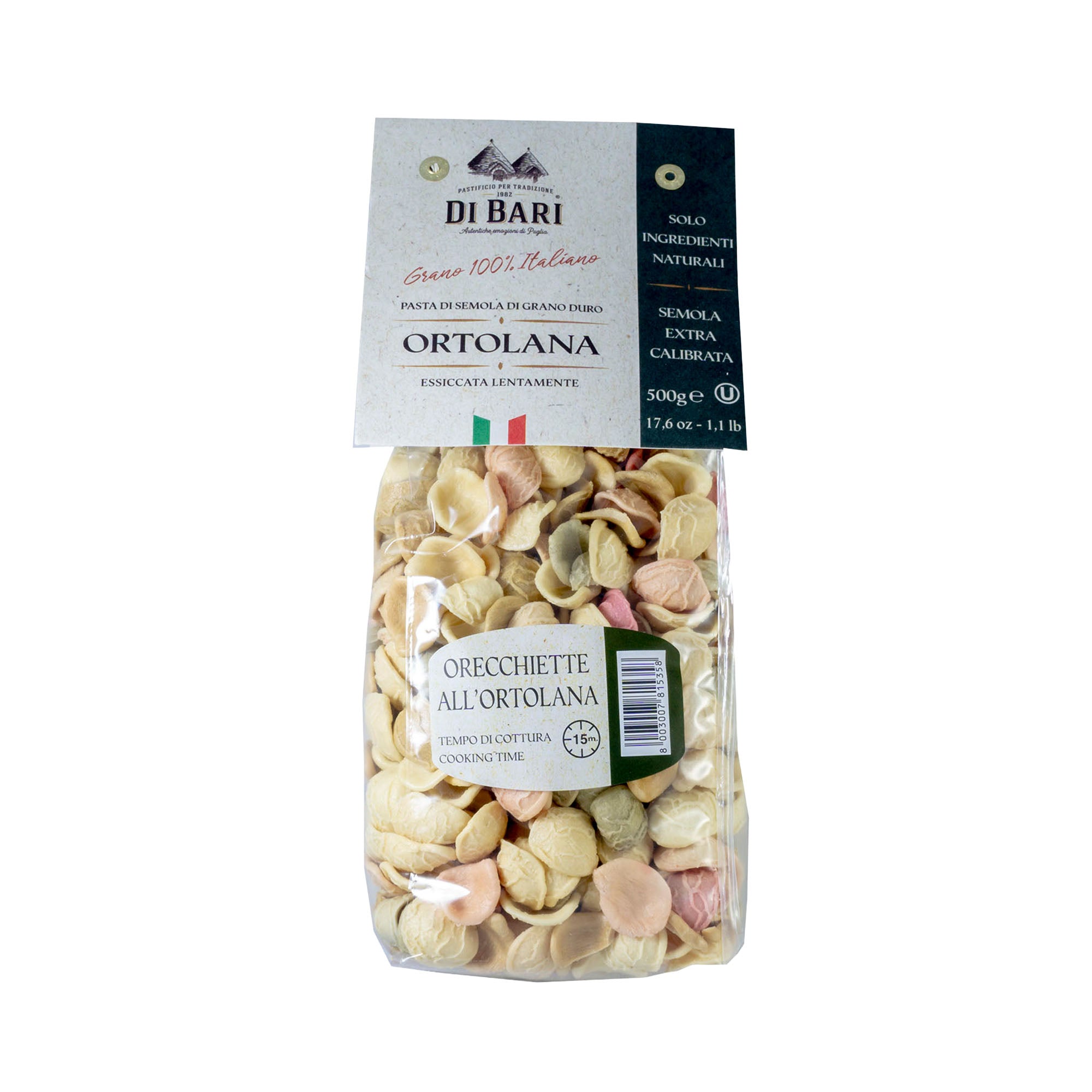 Di Bari ortolana teszta